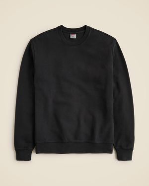 J.Crew Lightweight French Terry Sweatshirt - Black