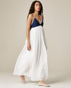 J.Crew Crochet Mixy Dress - White