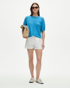 J.Crew "4" Coastal Chino Short" - Blue