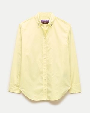 J.Crew Eckhaus Latta X Overlap Button-Down Shirt - Yellow