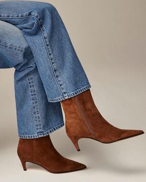 J.Crew New Stevie Ankle Boots - Blue