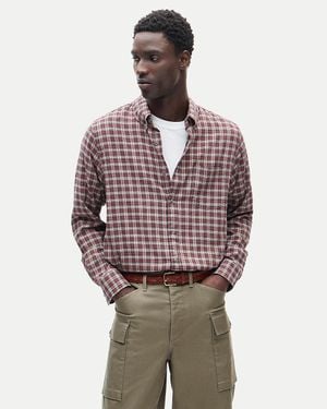 J.Crew Lakeside Cotton-Viscose Blend Shirt - Gray