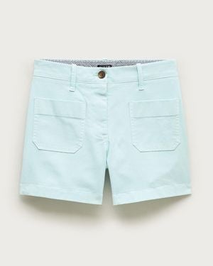 J.Crew Patch-Pocket Chino Short - Blue