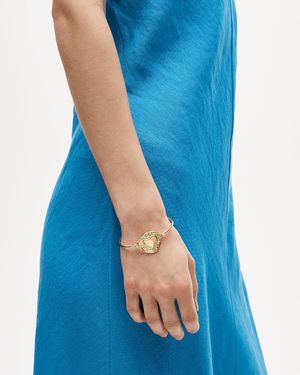 J.Crew Heart Coin Bracelet - Blue