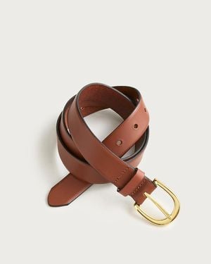 J.Crew Classic Belt - Brown