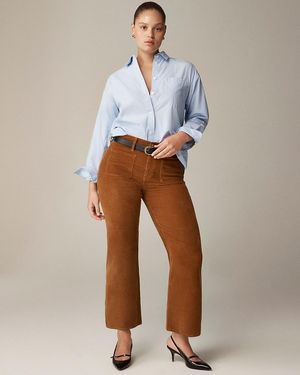 J.Crew Petite Sailor Slim-Wide Pant - Multicolor