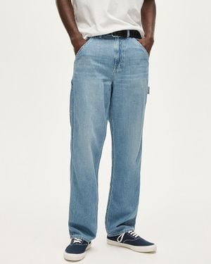 J.Crew Wallace & Barnes Cotton-Blend Carpenter Jean - Blue