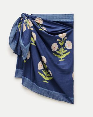 J.Crew Cotton Sarong - Blue