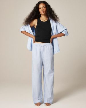 J.Crew Classic Pajama Pant - Blue