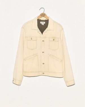J.Crew Vintage '90S Corduroy Jacket Size Large - Natural