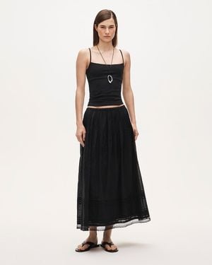 J.Crew Tall Midi Skirt - White