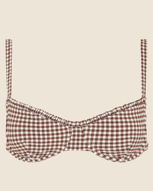 J.Crew Onia Marilyn Bikini Top - Brown