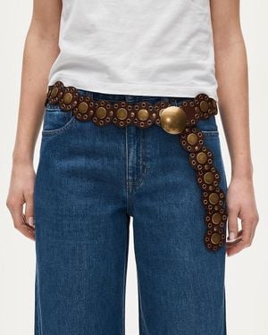 J.Crew Western Round Belt - Blue
