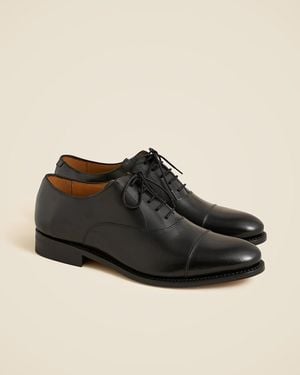 J.Crew Essex Cap-Toe Oxfords - Black