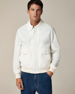 J.Crew Flight Jacket - White