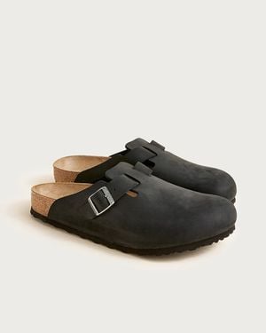 J.Crew Birkenstock Boston Clogs - Black