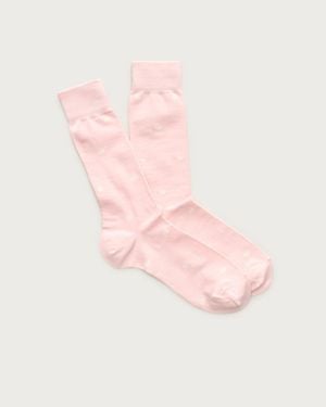 J.Crew Polka-Dot Socks - Pink