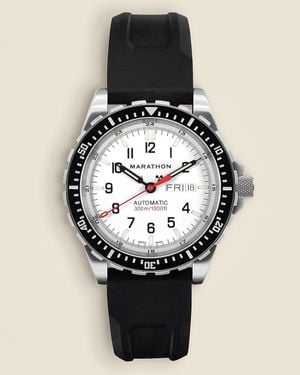 J.Crew Marathon Watch Company Arctic-Edition Jumbo Day/Date Automatic - Metallic