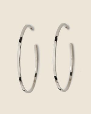 J.Crew Luv Aj The Celine Hoops - Natural