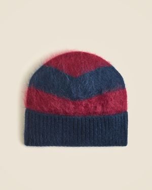 J.Crew Brushed Cashmere Beanie - Blue