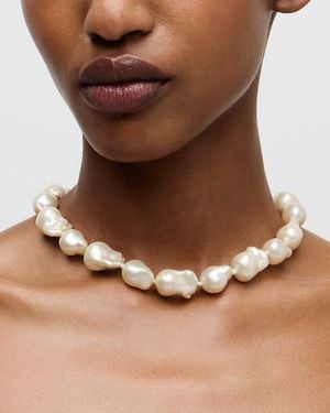 J.Crew Baroque Necklace - Brown