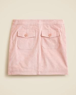 J.Crew Tall Patch-Pocket Mini Skirt - Pink
