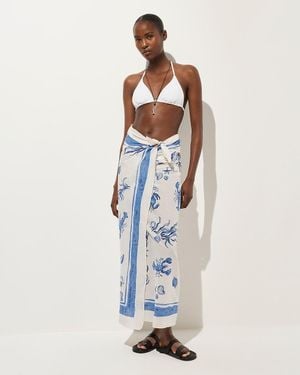 J.Crew Cotton Sarong - Blue