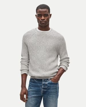 J.Crew Rib-Knit Sweater - Gray