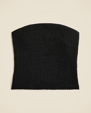 J.Crew Bubble-Knit Tube Top - Black
