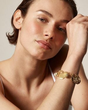 J.Crew Nautical Lemon Charm Bracelet - Brown