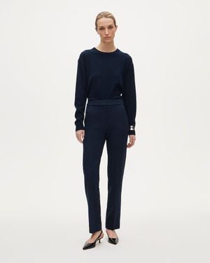 J.Crew Kate Straight-Leg Pant - Blue