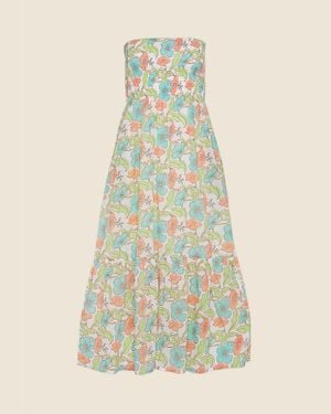 J.Crew Sz Blockprints Mira Dress - Multicolor