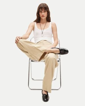 J.Crew Verona Ballet Flats - Natural