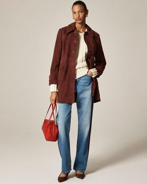 J.Crew Collection Salon Coat - Blue
