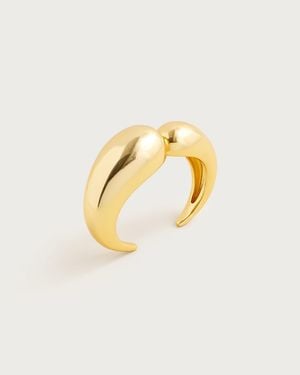 J.Crew Khiry X Large Two-Talon Cuff Bracelet - Metallic