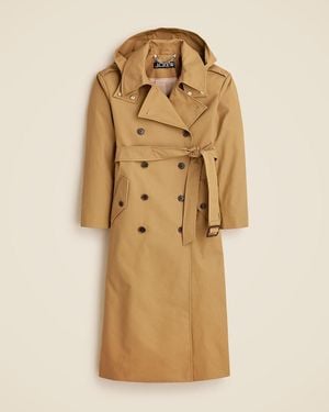 Italian Wool Cocoon Coat in Natural Lyst