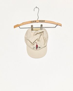 J.Crew '00S Oarsman Logo Hat - White