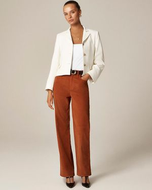 J.Crew Slim-Wide Pant - White
