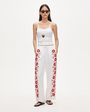 J.Crew Tall Soleil Pant - White