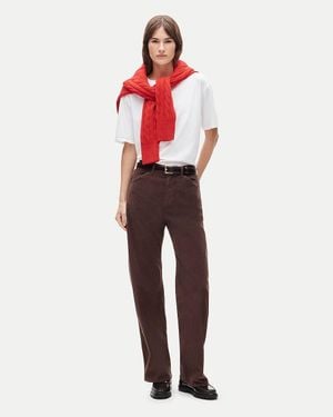J.Crew Zoe Barrel Pant - White