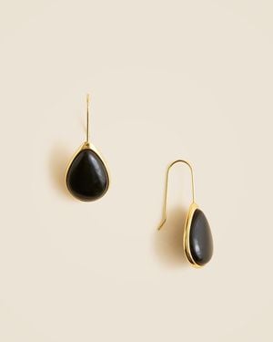 J.Crew Stone Teardrop Earrings - Natural
