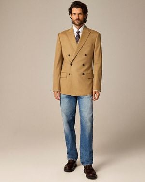 J.Crew Ludlow Slim-Fit Double-Breasted Blazer - Blue