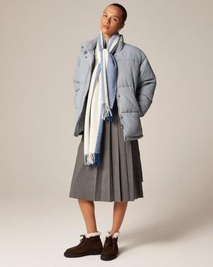 J.Crew Wool-Blend Scarf - Natural