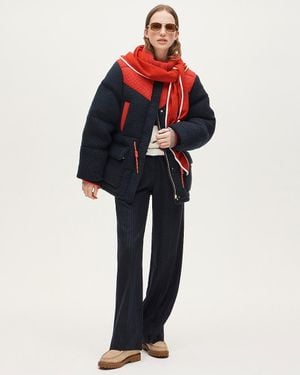 J.Crew U.S. Ski & Snowboard By Sweater Puffer Jacket - Blue