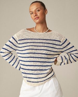 J.Crew Montauk Pullover Sweater - Natural