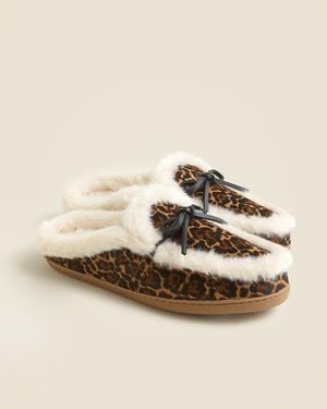 J.Crew Lodge Mules - Natural