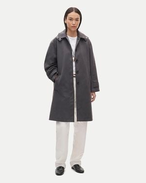 J.Crew Soho Car Coat - White