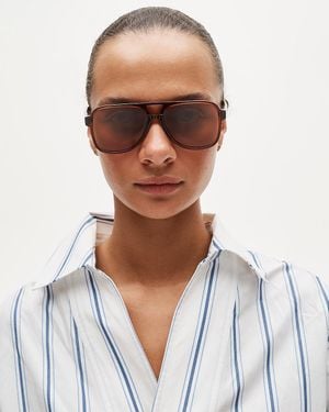 J.Crew Oversized Aviator Sunglasses - Multicolor