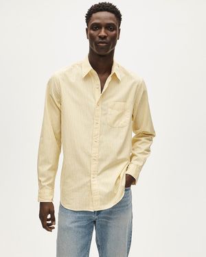 J.Crew Poplin Shirt With Point Collar - Natural