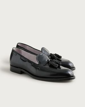 J.Crew Alden For Cordovan Tassel Loafers - Black